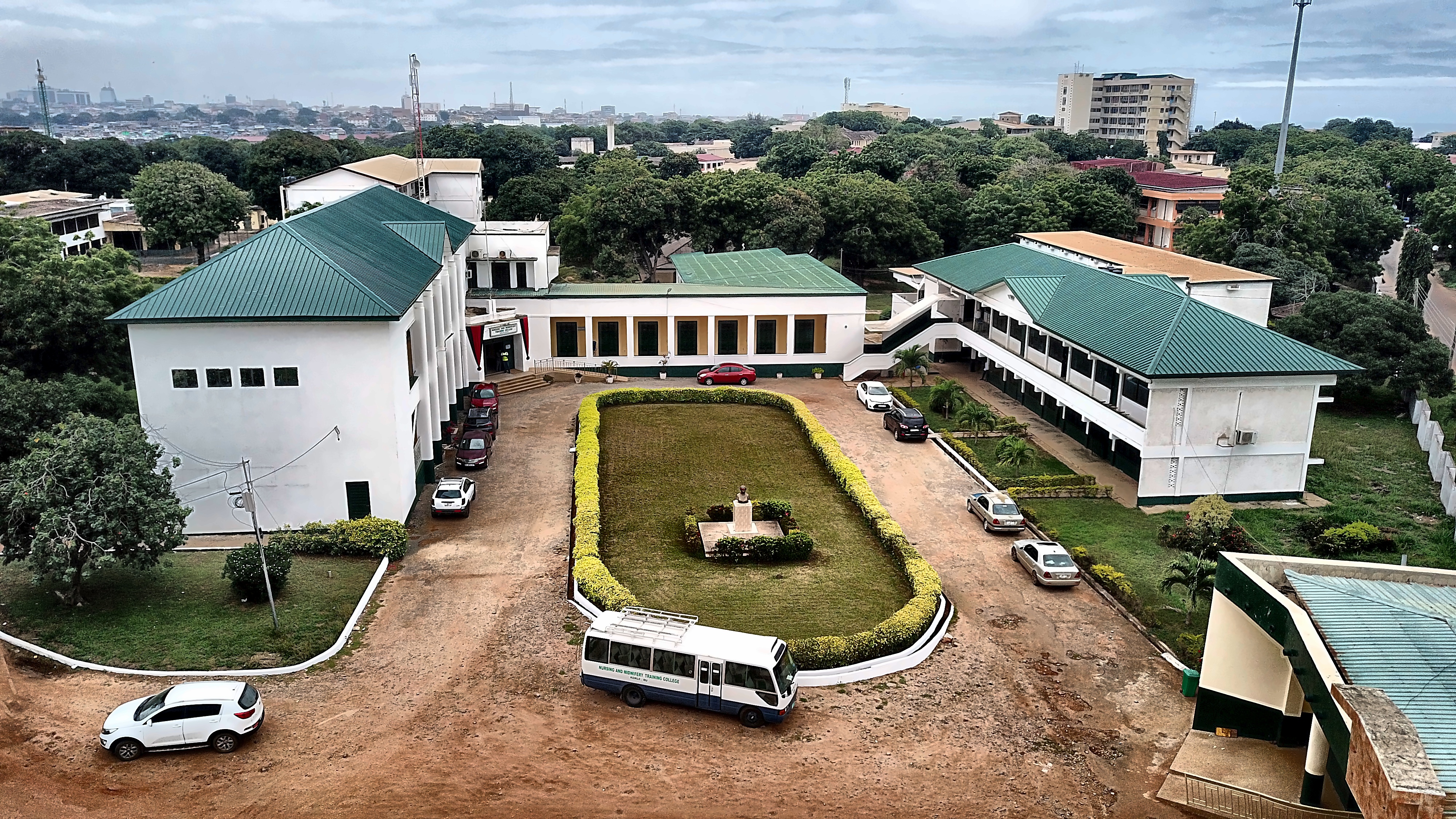 Historic view of NMTC Korle Bu campus